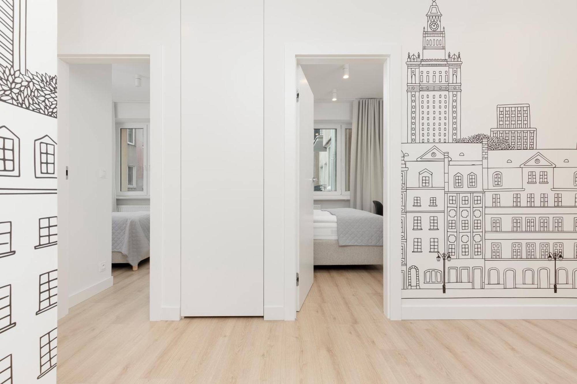 Amazing Spacious Apartments In Warsaw City Center By Noclegi Renters Екстер'єр фото